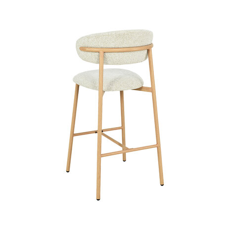 LABEL51 Barkruk Kaito - Naturel - Prestige - Laag