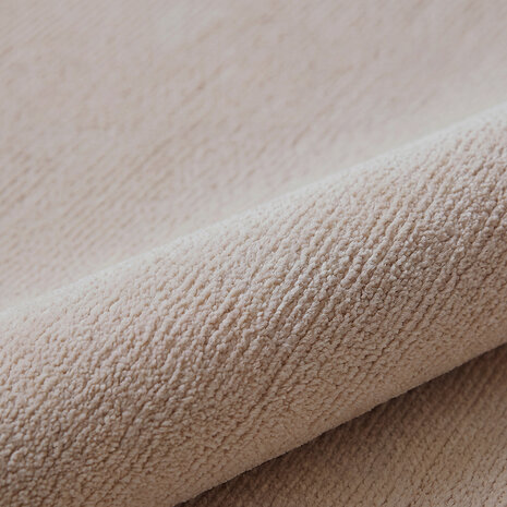 LABEL51 Vloerkleden Mila - Taupe - Polyester - 150x150 cm - Rond