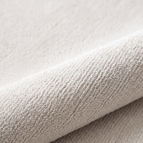 LABEL51 Vloerkleden Mila - Ivoor - Polyester - 150x150 cm - Rond