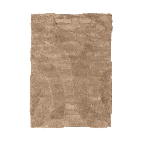 LABEL51 Vloerkleden Rima - Beige - Polyester - 160x230 cm