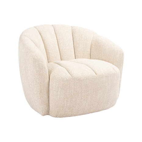 LABEL51 Fauteuil Marvito - Naturel - Rustic Weave - One Size