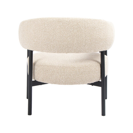 LABEL51 Fauteuil Delfina - Naturel - Royal Boucle - One Size