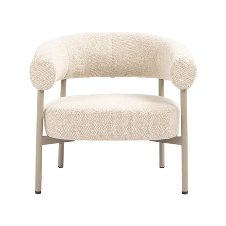 LABEL51 Fauteuil Delfina - Naturel - Royal Boucle - One Size