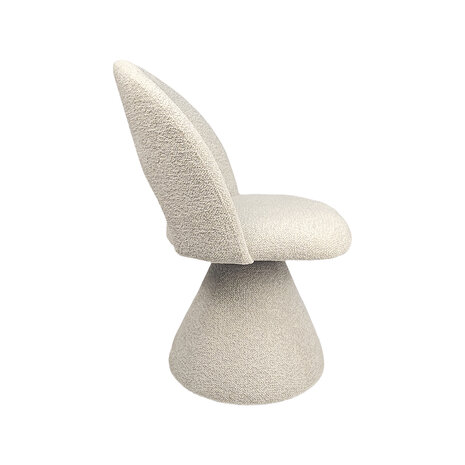 LABEL51 Eetkamerstoel Studio - Naturel - Superb - Naturel Stof