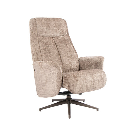 LABEL51 Fauteuil Tumba - Taupe - Cremona - One Size