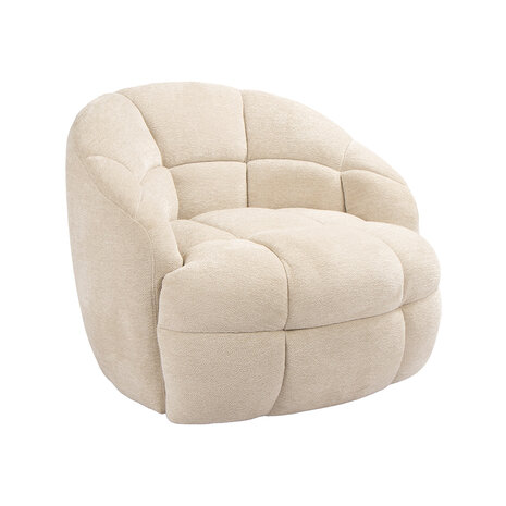 LABEL51 Fauteuil Bubble - Naturel - Raven - One Size