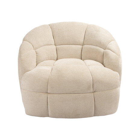 LABEL51 Fauteuil Bubble - Naturel - Raven - One Size