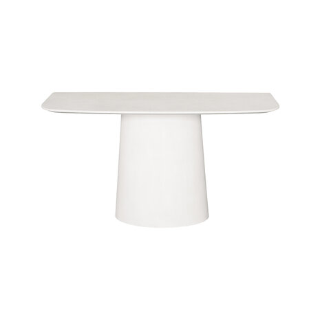 LABEL51 Sidetable Elan - Beige - Concrete - 135x40 cm