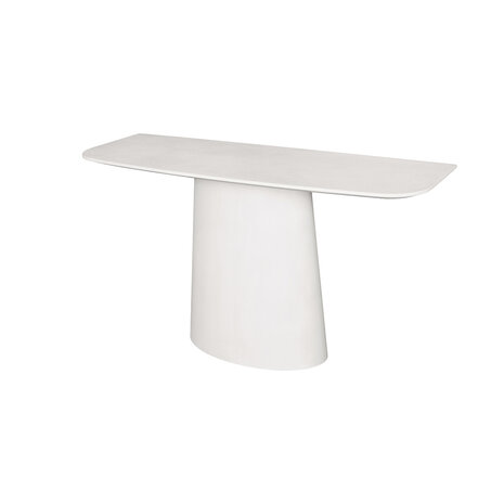 LABEL51 Sidetable Elan - Beige - Concrete - 135x40 cm