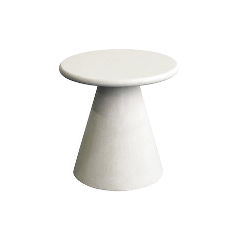 LABEL51 Bijzettafel Elan - Beige - Concrete - 45x45 cm