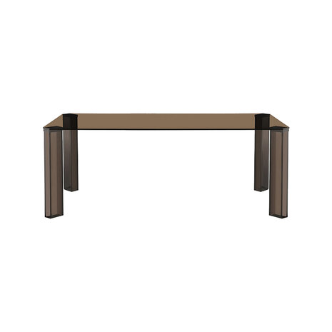 LABEL51 Eetkamertafel Avery - Brown - - 200 cm