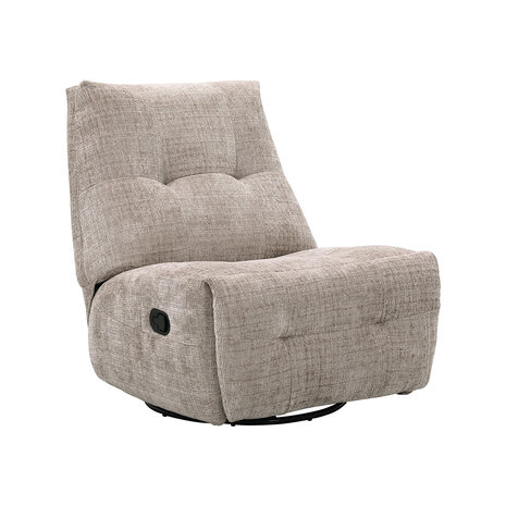 LABEL51 Fauteuil Reset Spot - Beige - Cremona - Manueel Verstelbaar