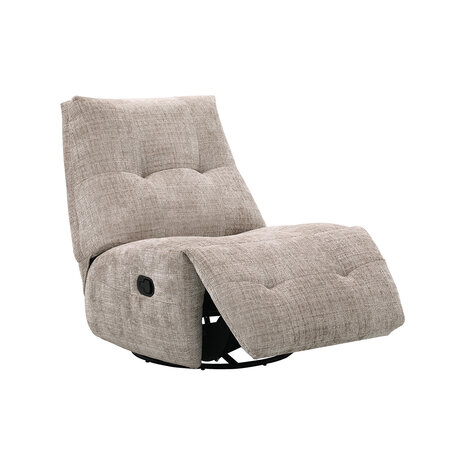 LABEL51 Fauteuil Reset Spot - Beige - Cremona - Manueel Verstelbaar