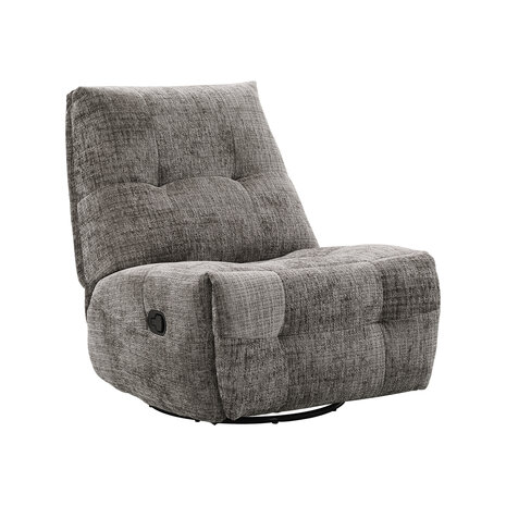 LABEL51 Fauteuil Reset Spot - Taupe - Cremona - Manueel Verstelbaar