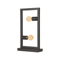 LABEL51 Tafellamp Quadrato - Zwart - Metaal - Tafellamp