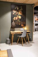 LABEL51 Bureau Steady - Rough - Mangohout - 118 cm