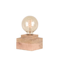 LABEL51 Tafellamp Block - Rough - Mangohout - Tafellamp