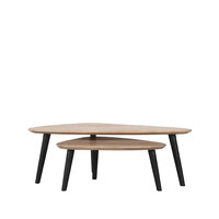 LABEL51 Salontafel Rock - Naturel - Mangohout - 110 cm