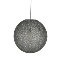 LABEL51 Hanglamp Twist - Grijs - Vlas - L