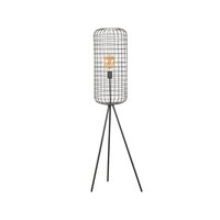 LABEL51 Vloerlamp Solido - Zwart - Metaal - Vloerlamp