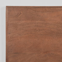 LABEL51 Eetkamertafel I_Tafelblad Straight Edge - Espresso - Mangohout - 70 cm Straight