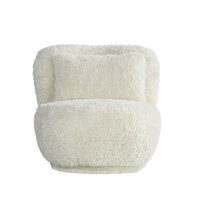 LABEL51 Fauteuil Doodle - Crème - Fluffy - One Size