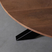 LABEL51 Salontafel Otis - Nature - Mangohout - 80 cm - Rond