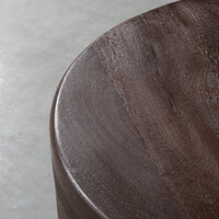 LABEL51 Salontafel I_Milly - Espresso - Mangohout - 50 cm