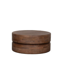 LABEL51 Salontafel I_Milly - Nature Smooth - Mangohout - 70 cm - Rond
