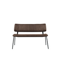 LABEL51 Eetkamerbank Gusto - Bruin - PU-Leder - 120 cm