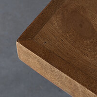 LABEL51 Eetkamertafel I_Tafelblad Straight Edge - Nature - Mangohout - 70 cm Straight