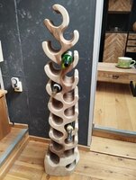 Wijnrek 150 cm 18 flessen