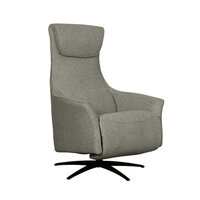 LABEL51 Fauteuil Lund - Truffel grijs - Boucle - One Size