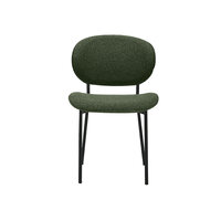 LABEL51 Eetkamerstoel Senn - Forest - Boucle - Black Frame